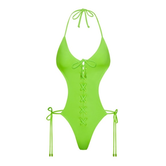Skims Lace up Monokini - Picture 4 of 7